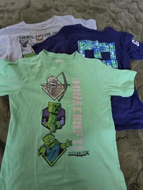 Kids' Minecraft Shirt Bundle